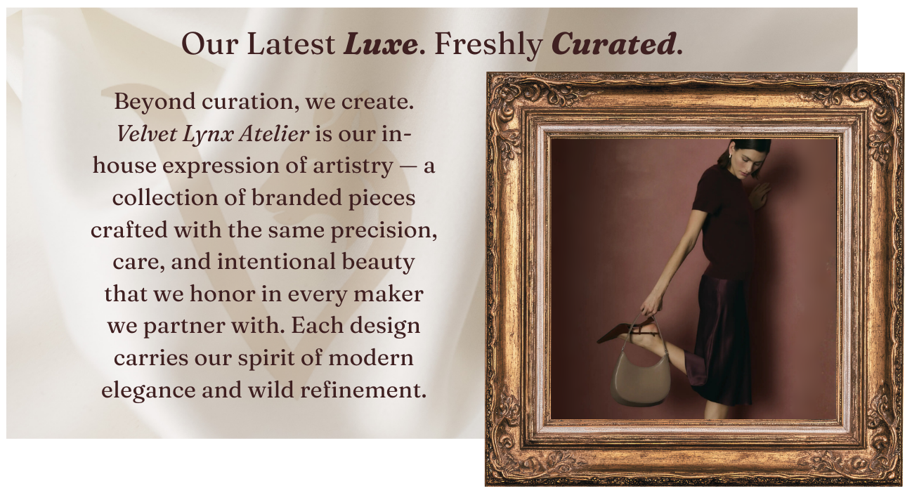 Elegant artisanal luxury jewelry with intentional beauty and wild refinement.