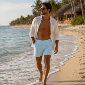Quiet Crest Tailored Swim Trunk