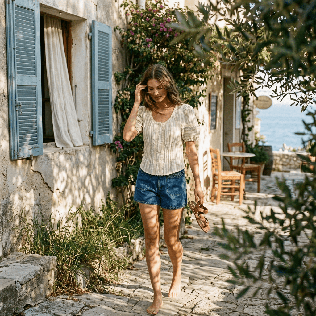 The Lisse Stripe Blouse