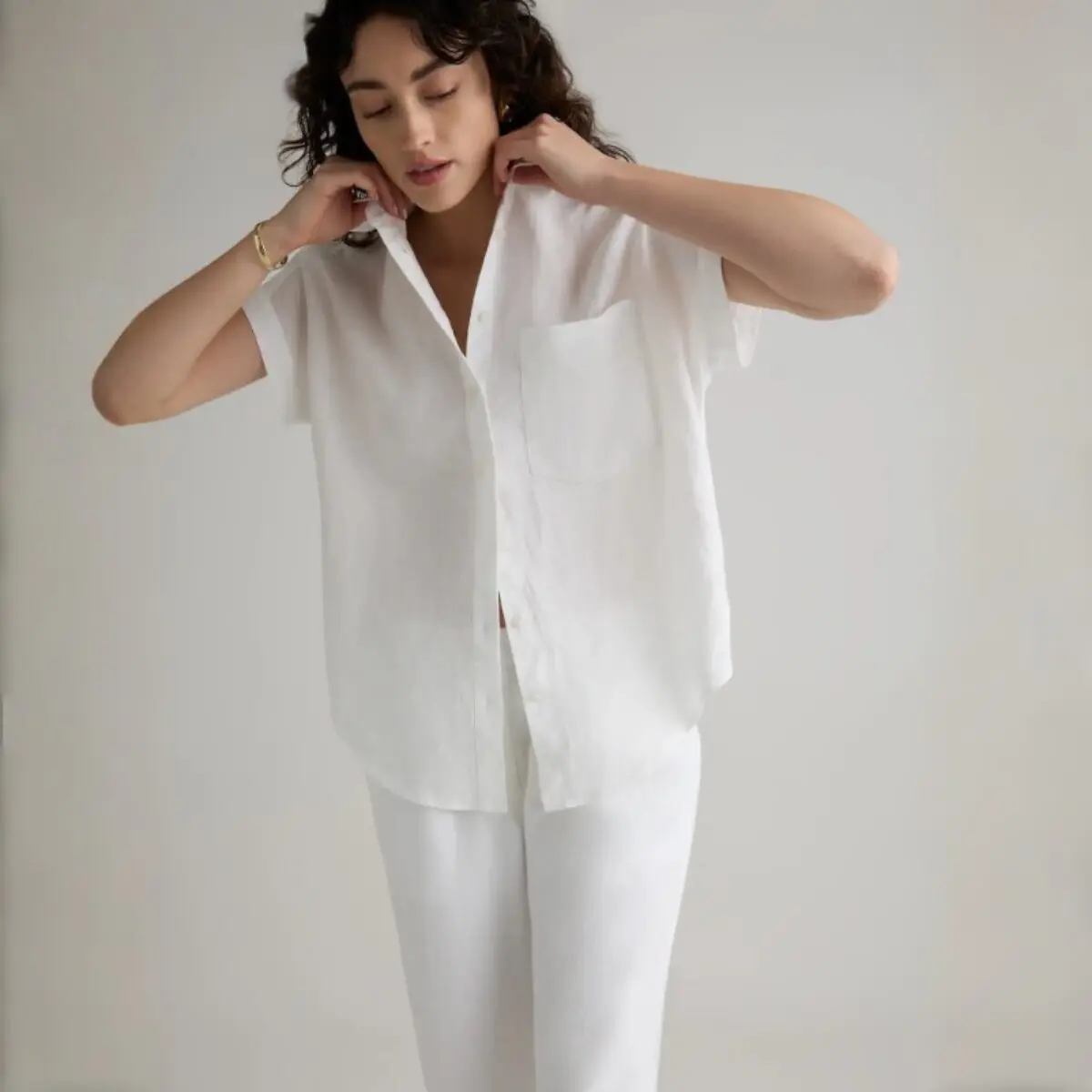 The Sora Linen Shirt - Image 3