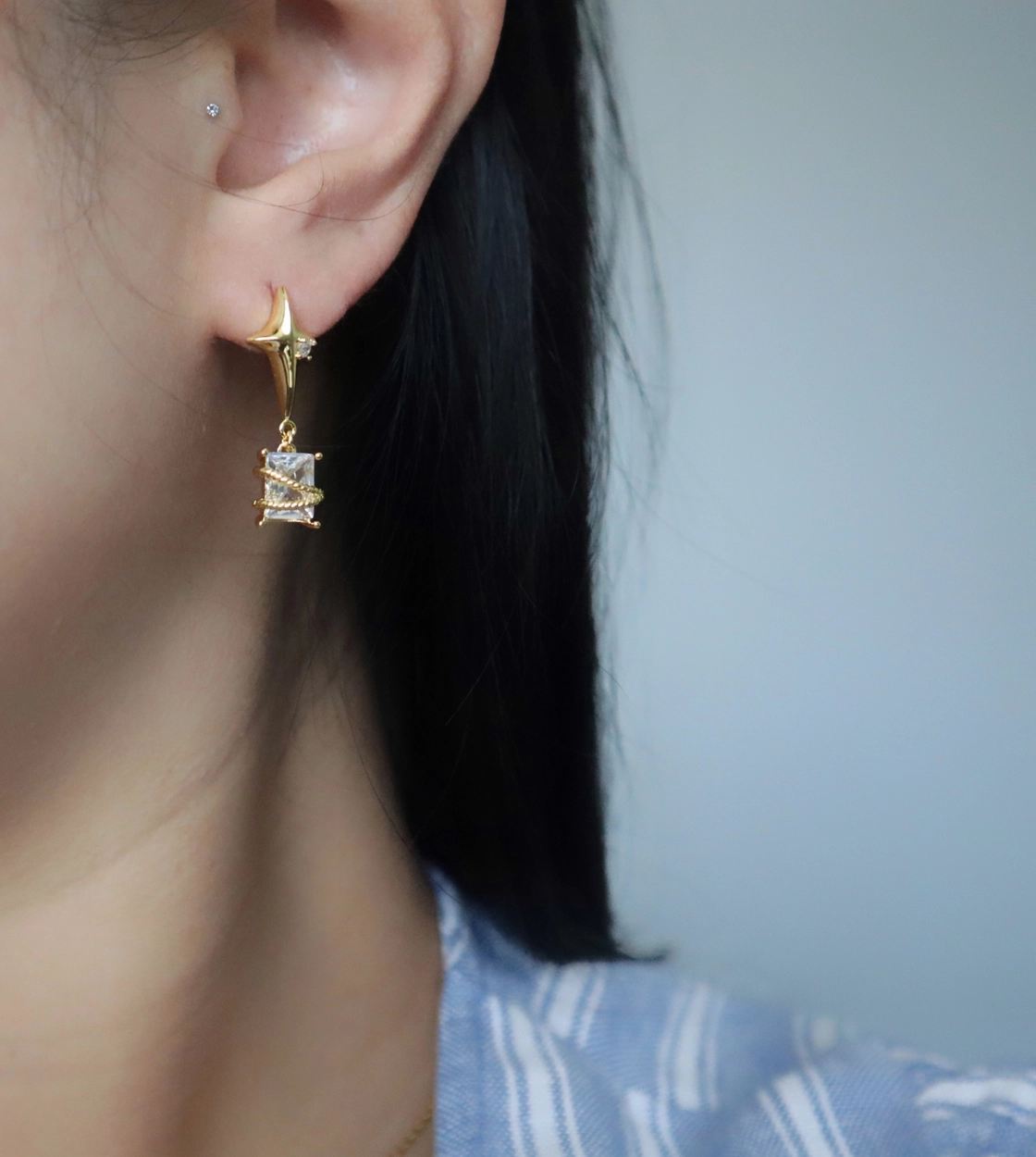 The Astral Drop Earrings - Image 4